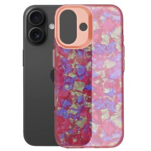 Forcell iPhone 16 Tutti Frutti Θήκη Σιλικόνης - Pink
