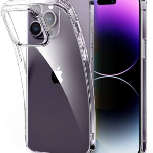 Forcell iPhone 14 Pro 2.0mm Θήκη Σιλικόνης - Διάφανη