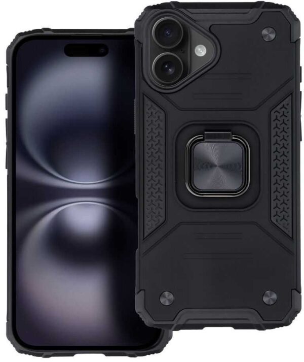 Forcell iPhone 16 Nitro Θήκη Σκληρή - Black
