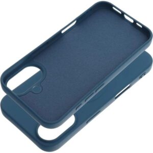 Forcell iPhone 16 Plus MagSafe Big Hole Θήκη Σιλικόνης - Blue