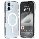 Forcell iPhone 16 Magnetic Θήκη Σιλικόνης TPU - Διάφανη
