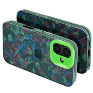 Forcell iPhone 16 Tutti Frutti Θήκη Σιλικόνης - Green