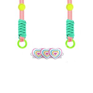 Universal Λουράκι Λαιμού για Smartphone Neck Strap With Back Clip Hearts