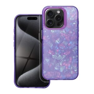 Forcell iPhone 14 Pro Tutti Frutti Θήκη Σιλικόνης - Violet