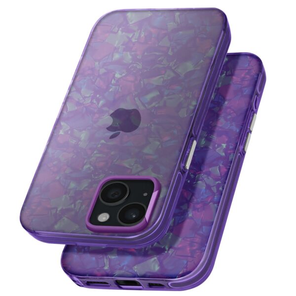Forcell iPhone 14 Tutti Frutti Θήκη Σιλικόνης - Violet
