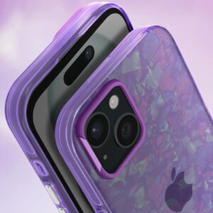 Forcell iPhone 14 Tutti Frutti Θήκη Σιλικόνης - Violet