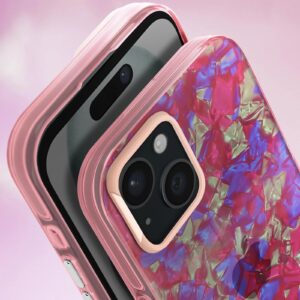 Forcell iPhone 14 Tutti Frutti Θήκη Σιλικόνης - Pink