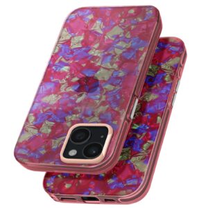 Forcell iPhone 14 Tutti Frutti Θήκη Σιλικόνης - Pink
