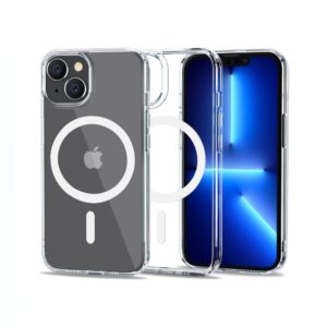 Techsuit iPhone 14 Magsafe Θήκη Σιλικόνης - Διάφανη