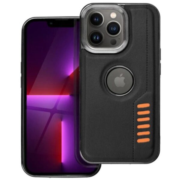 Forcell iPhone 15 Pro Milano Θήκη Σιλικόνης - Black