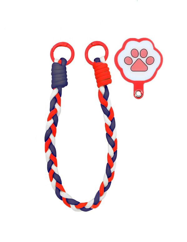 Universal Λουράκι Λαιμού για Smartphone Neck Strap With Hook And Paw Patch Navy / Red Universal Λουράκι Λαιμού για Smartphone Neck Strap With Hook And Paw Patch Navy / Red