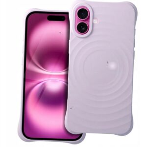 Forcell iPhone 16 Plus MagSafe Zephyr Θήκη Σιλικόνης - Lilac