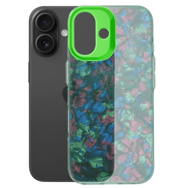 Forcell iPhone 16 Tutti Frutti Θήκη Σιλικόνης - Green Forcell iPhone 16 Tutti Frutti Θήκη Σιλικόνης - Green