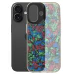 Forcell iPhone 16 Tutti Frutti Θήκη Σιλικόνης - Black