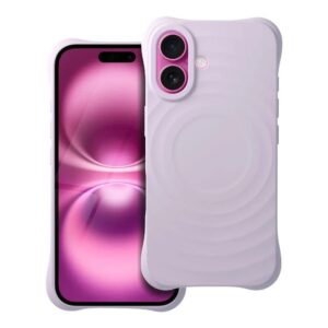 Forcell iPhone 16 MagSafe Zephyr Θήκη Σιλικόνης - Lilac