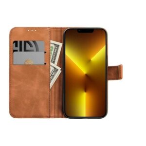 Xiaomi Redmi Note 11 Pro / Note 11 Pro 5G Θήκη Βιβλίο Καφέ Forcell Tender Book Case Brown