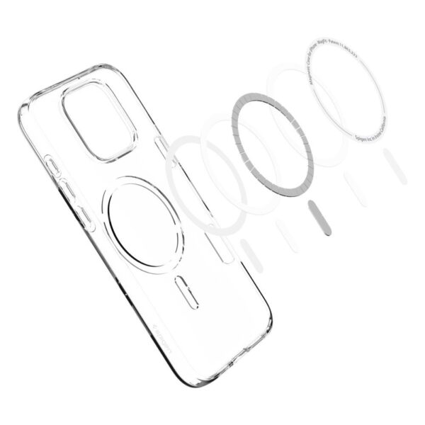 Spigen iPhone 16 Pro Max Magfit Liquid Crystal Θήκη Σιλικόνης - Διάφανη