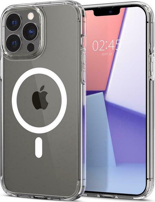 Spigen iPhone 13 Pro Max MagSafe Ultra Hybrid Θήκη Σιλικόνης - Διάφανη