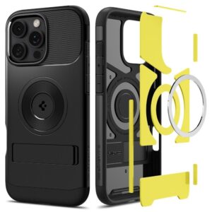 Spigen iPhone 16 Pro Slim Armor Θήκη Σκληρή - Black