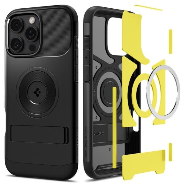 Spigen iPhone 16 Pro Slim Armor Θήκη Σκληρή - Black