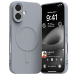 Forcell iPhone 16 Plus MagSafe Θήκη Σιλικόνης - Grey