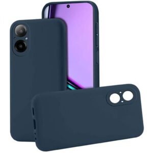 Forcell Realme C67 Matt Θήκη Σιλικόνης - Dark Blue