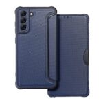 Tel1 Samsung Galaxy S21 FE 5G Razor Carbon Θήκη Βιβλίο - Blue