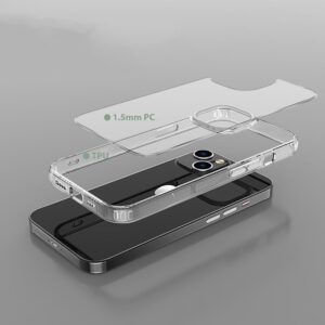 Tech Protect iPhone 13 Flexair Hybrid Θήκη Σιλικόνης - Διάφανη