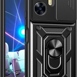 Forcell Realme C55 Defender Slide Camera Θήκη Σκληρή - Black