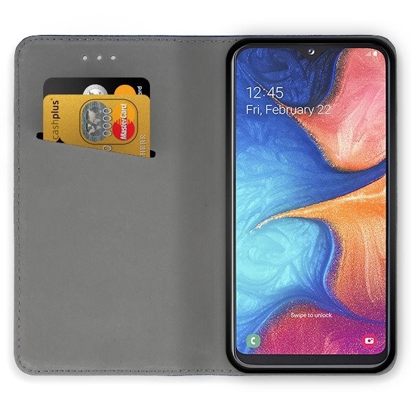 Θήκη Βιβλίο Samsung Galaxy A20e Μαύρο Smart Magnetic Book Case Black