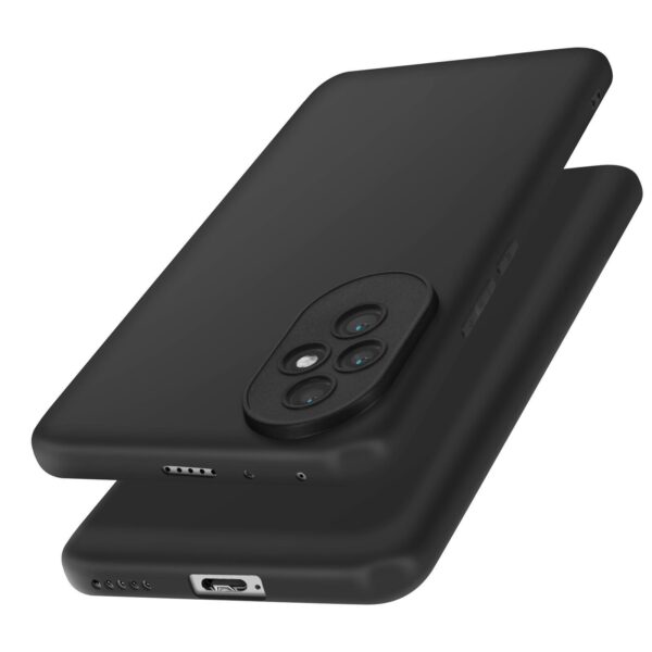Forcell Honor 200 Matt Θήκη Σιλικόνης - Black