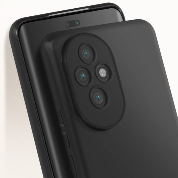Forcell Honor 200 Matt Θήκη Σιλικόνης - Black