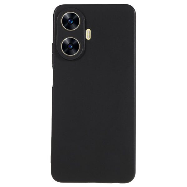 Forcell Realme C55 Matt Θήκη Σιλικόνης - Black