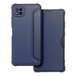 Tel1 Samsung Galaxy A22 5G Razor Carbon Θήκη Βιβλίο - Blue