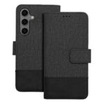 Tel1 Samsung Galaxy A55 5G Gomma Θήκη Βιβλίο - Black