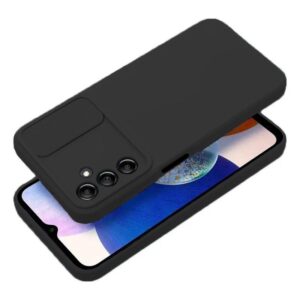 Forcell Samsung Galaxy S24 Plus 5G Slide Θήκη Σιλικόνης - Black