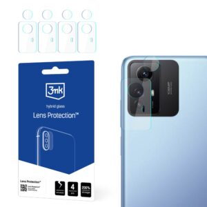 Xiaomi Redmi Note 12S Προστασία Κάμερας 3MK 7H Hybrid Glass Lens Protection 4 pcs Tempered Glass