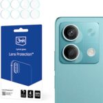 Xiaomi Redmi Note 13 5G Προστασία Κάμερας 3MK 7H Hybrid Glass Lens Protection 4 pcs Tempered Glass