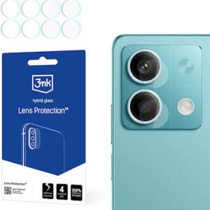 Xiaomi Redmi Note 13 5G Προστασία Κάμερας 3MK 7H Hybrid Glass Lens Protection 4 pcs Tempered Glass