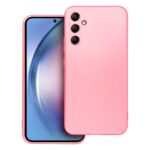 Forcell Samsung Galaxy A55 5G Metallic Θήκη Σιλικόνης - Pink