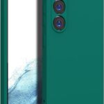 Forcell Samsung Galaxy S23 5G Matt Θήκη Σιλικόνης - Green