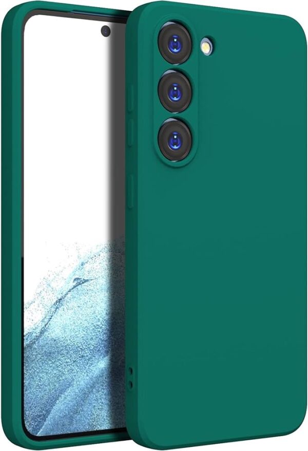 Forcell Samsung Galaxy S23 5G Matt Θήκη Σιλικόνης - Green Forcell Samsung Galaxy S23 5G Matt Θήκη Σιλικόνης - Green