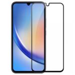 Samsung Galaxy A34 5G Προστασία Οθόνης με Μαύρο Περίγραμμα 6D Pro Veason Full Face Tempered Glass Black