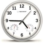 Esperanza Lyon Ρολόι Τοίχου Πλαστικό Λευκό 25cm