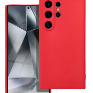 Forcell Samsung Galaxy S24 Ultra 5G Soft Θήκη Σιλικόνης - Red