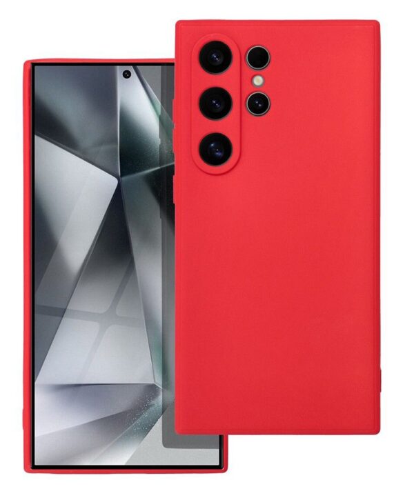 Forcell Samsung Galaxy S24 Ultra 5G Soft Θήκη Σιλικόνης - Red