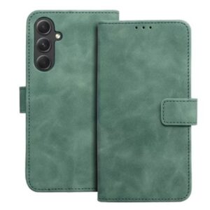 Tel1 Samsung Galaxy S25 5G Tender Θήκη Βιβλίο - Green