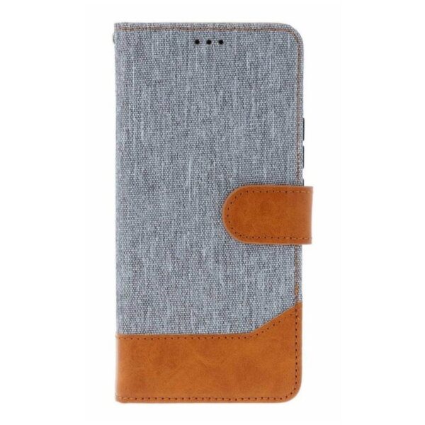 Tel1 Xiaomi Redmi Note 14 Pro 5G / 14 Pro Plus 5G / Poco X7 5G Jeans Θήκη Βιβλίο - Gray Tel1 Xiaomi Redmi Note 14 Pro 5G / 14 Pro Plus 5G / Poco X7 5G Jeans Θήκη Βιβλίο - Gray