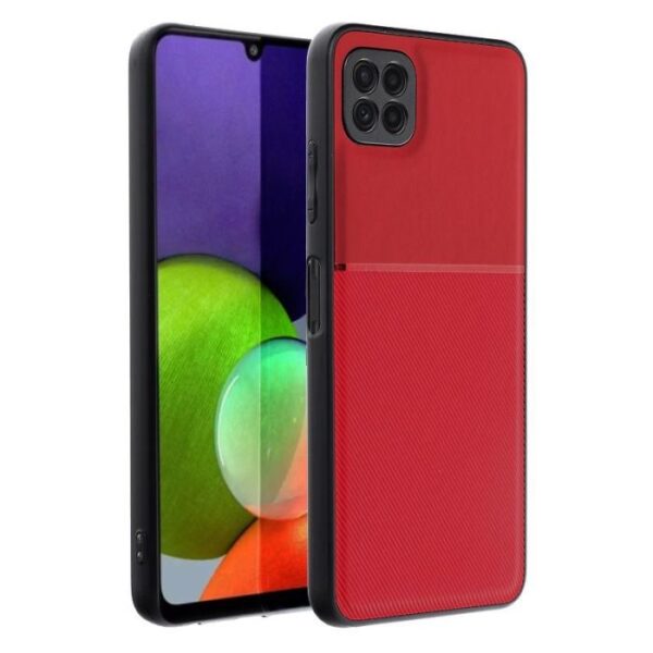Forcell Samsung Galaxy A22 5G Noble Θήκη Σιλικόνης - Red