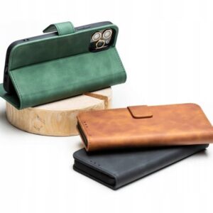 Tel1 Samsung Galaxy A22 5G Tender Θήκη Βιβλίο - Green